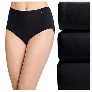 JOCKEY Black Hip Briefs-8 New! Lot of 3